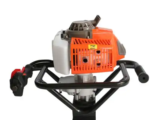 Powerful 63cc 2-Stroke Handheld Earth Auger for Garden and Farm Use